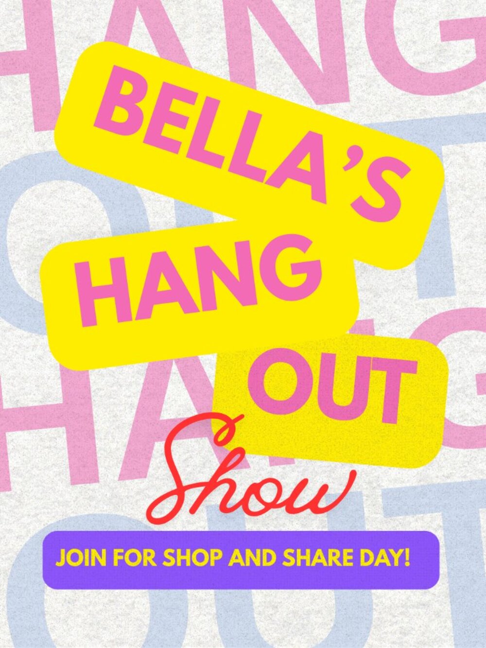 ‼️CLOSET SHARE SHOW WITH BELLA‼️